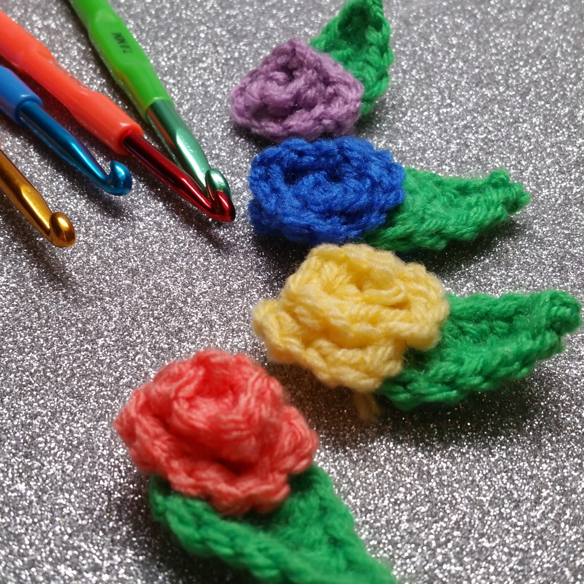 Rose and Leaf&nbsp;Applique