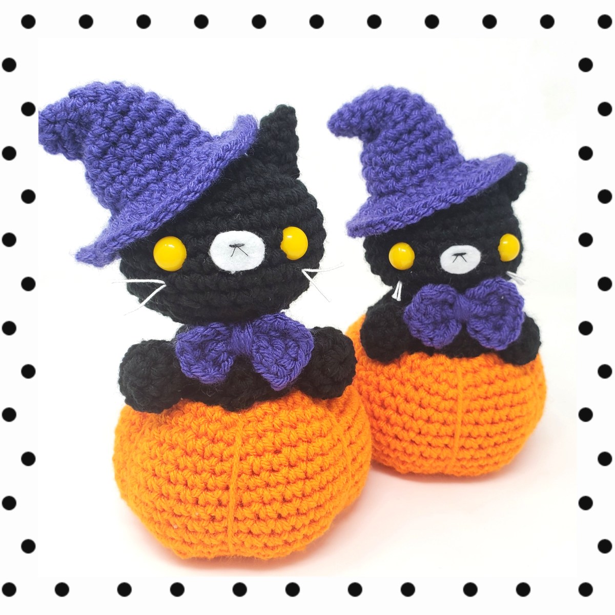 Spooky Pumpkin Cat Amigurumi&nbsp;Pattern